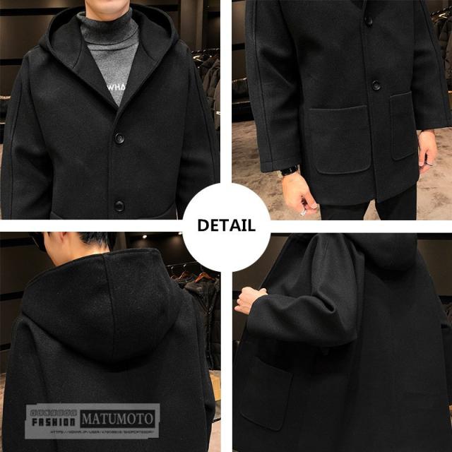 還元祭クーポン利用可 コート メンズ フード付きコート 防寒コート 冬物 冬服 ビジネス アウター ロングコート防風4色 メンズ ファの通販はau Pay マーケット Matumoto