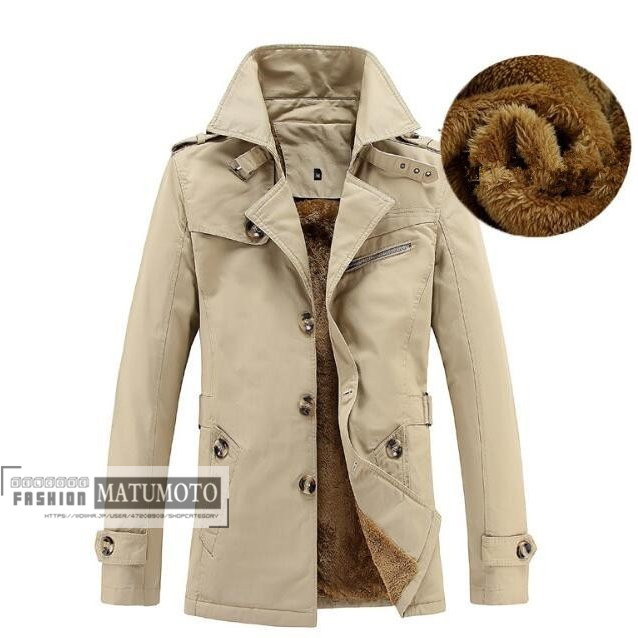 トレンチコート ジャケット メンズ コート 長袖 アウター 厚ボアアウター ロング丈 ビッグシルエット ビジネスコート裏起毛 無地 の通販はau Pay マーケット Matumoto