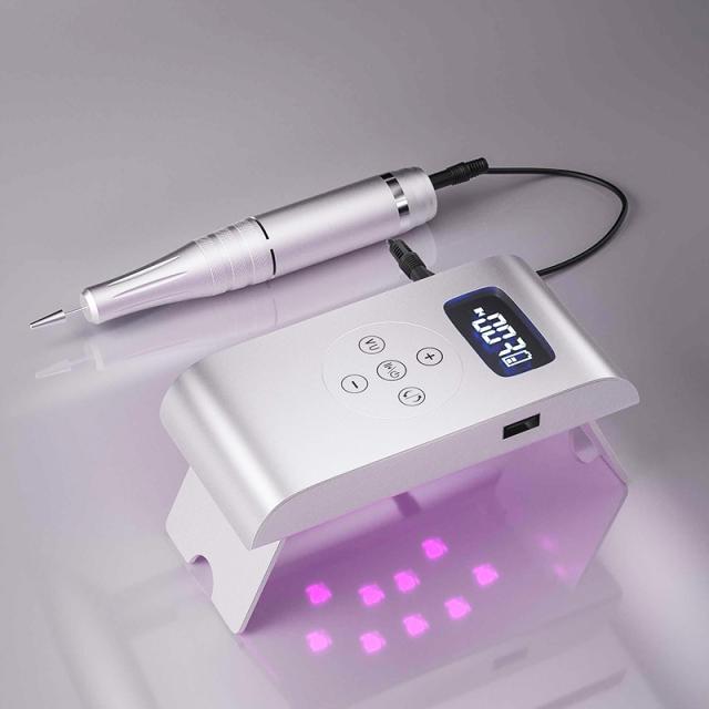 UVライト付き充電式ネイルマシーン AST（送料無料）電動ネイルマシン