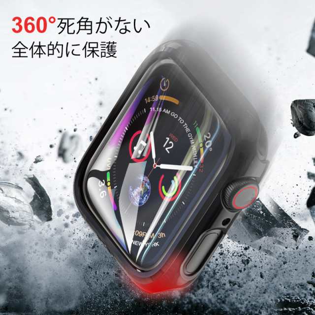 Apple Watch フルカバー FKH（送料無料）3Dガラスフィルム使用 Apple