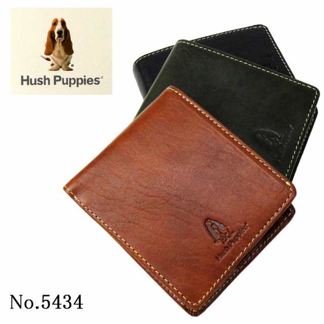 HUSH PUPPIES 革二つ折り財布 - 折り財布