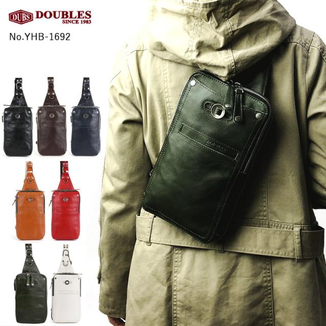 Doubles ダブルス ボディバッグ バッグ メンズ 本革 レザー Yhb 1692 Moustache ムスタッシュ Harvest ワンショルダーバッグの通販はau Pay マーケット はなくら鞄