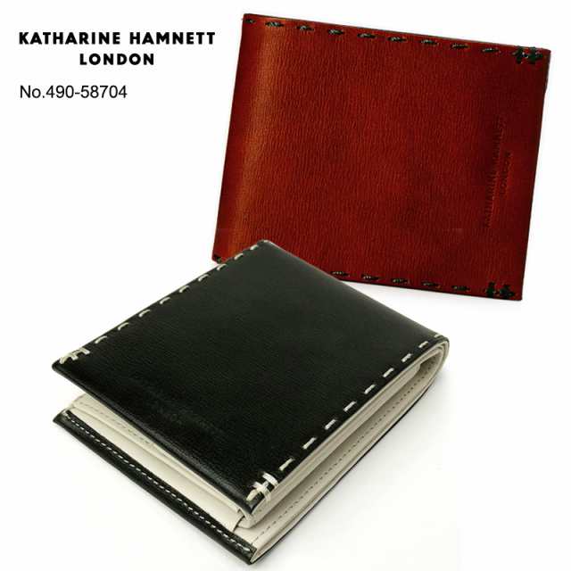 キャサリンハムネット 財布 KATHARINE HAMNETT 二つ折り財布 メンズ