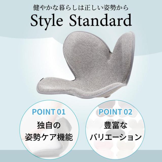 姿勢サポートチェア MTG スタイルスタンダード Style Standard 正規品 F01 生地あり 姿勢ケア 抗菌 撥水 お手入れ簡単 体圧分散 骨盤 チェア 猫背 矯正 座椅子 姿勢が良くなる 腰痛対策 姿勢改善_1