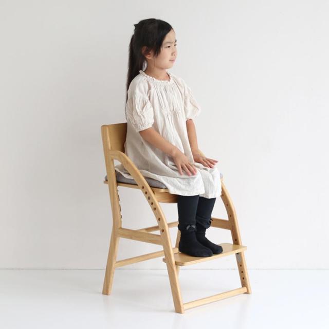 キッズチェア JUC-3686 子供用椅子 学習椅子 ダイニングチェア 木製 高