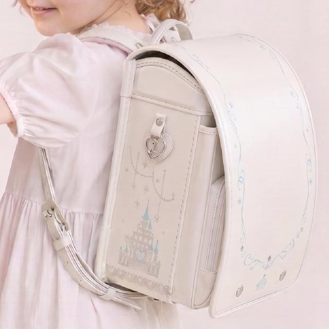 お姫様 ランドセル かわいい 2027年モデル フィットちゃん × ラヴニール プリンセスモデル 日本製 人気 女の子 シンデレラ 雪 ハート お城 馬車 キラキラ スパンコール_5