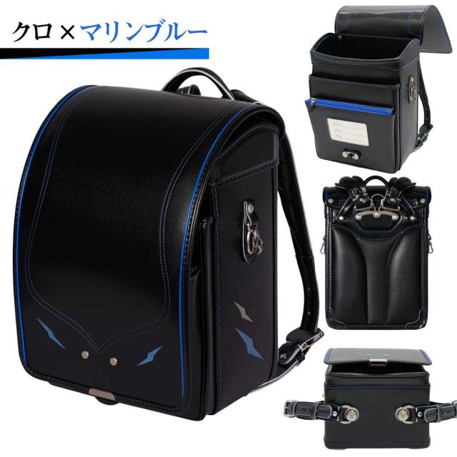 フィットちゃん ランドセル シャイニングライト Shining Light SHI-042-C 2027 イーキューブ e-QUB型 ミラクルタッチ 6年保証 ワンタッチロック 日本製 A4フラットファイル対応 男の子 かっこいい_16