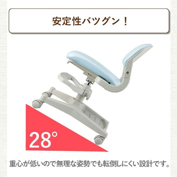 コイズミ ハイブリッドチェア CDC-871 LP CDC-872 LB CDC-873 PR CDC-874 PB CDC-875 NB CDC-876 MB 学習椅子 KOIZUMI 回転チェア いす キャスター付 合皮 PVC 昇降式 高さ調整 男の子 女の子 Hy Brid Chair_4