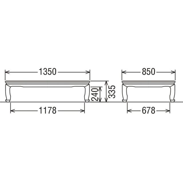 カリモク カリモク家具 karimoku 花梨 座卓 本漆 BE4700 和風 和室