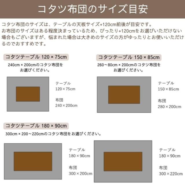 コタツテーブル こたつ 炬燵 日美 サイ 幅150 ウォールナット2 SAI WalnutII 日本製 2WAY ブラック脚 コの字脚 4本脚 突板 天然木 シンプル モダン おしゃれ_10