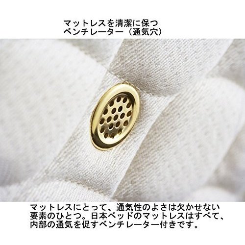 【開梱設置付】 日本ベッド 日本ベッド製造 マットレス シルキーポケット ウール入り ダブル ダブルサイズ D 正規品 ポケットコイル 日本製 SILKY ハード 11333 レギュラー 11334 ソフト 11335 11266 11267 11268 後継版 人気 おすすめ_2