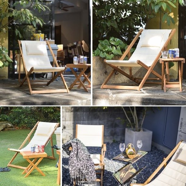 デッキチェア NX-512 ガーデンチェア 東谷 アウトドアチェア ウッドチェア 折りたたみ リクライニング コンパクト 持ち運び 木製 キャンプ バーベキュー Azumaya NX-512 デッキチェア NX-512 メーカー在庫あり 東谷 イス