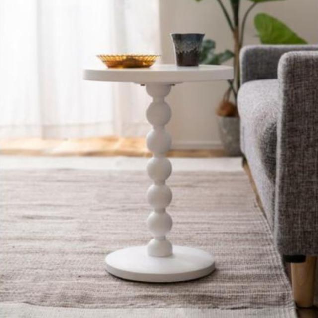 東谷 ラウンドテーブルS ホワイト PT-981WH 家具 インテリア シンプル おしゃれ [▲][AS] 東谷 ラウンドテーブルS ホワイト ASNPT-990WH|雑貨 インテリア 東谷