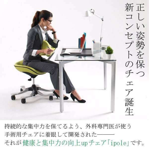iPole5 パソコン椅子 腰痛対策椅子・チェア