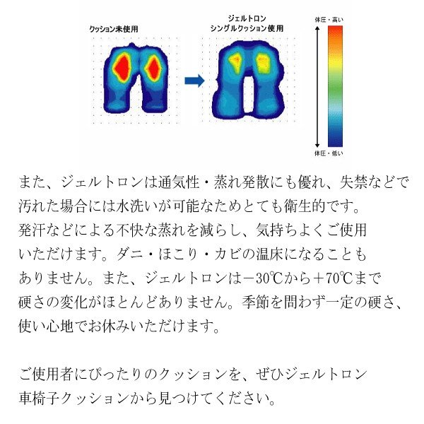 ジェルトロン ネオ  GELTRON  NEO クッション 車椅子にもの通販は