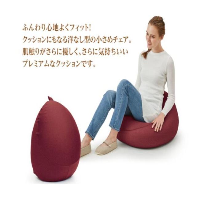 MOGU プレミアムフィットチェア 本体 カバー付き クッション ビーズクッション ソファ 洗える モグ ビーズクッション 一人掛け 日本製 送料無料_1