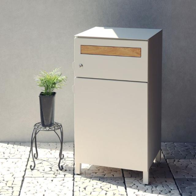 宅配ボックス 郵便ポスト 宅配ボックス付き郵便ポスト PBX-014 PBX-015 郵便受け 新聞受け スタンドポスト 置き型 一体型 2段 大容量 鍵付き 盗難防止 防犯 工事不要 大型 大きめ 一軒家 戸建て 屋外 玄関 Gian ジャン モジュ MOJYU シンプル おしゃれ ヴィンテージ 北欧