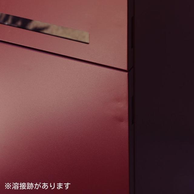 宅配ボックス 郵便ポスト 宅配ボックス付きポスト 鍵付き PBX-019 PBX-020 モジュ MOJYU ディムグレー ボルドー marisa マリーザ スタンドポスト 置き型 一体型 ポスト 郵便受け 大容量_11