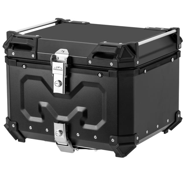 中古　バイク用リアボックス 黒 100L アルミ (BLACK 100L) 中古美品バイク用リアボックス 黒 100L アルミ (BLACK 100L)