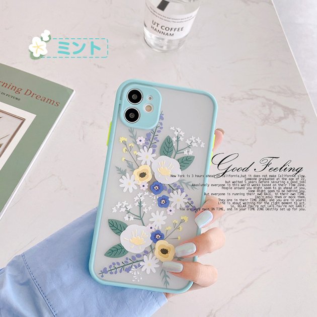 スマホケース Iphone11 Se ケース クリア Iphone12 携帯 ケース クリア Iphone7 スマホ Xs Xr Iphoneケース 透明 花 花柄の通販はau Pay マーケット Murasaki