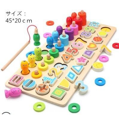 積み木 おもちゃ パズル木製 知育玩具 赤ちゃん 0歳 1歳 2歳 3歳 誕生日プレゼント プレゼント はめ込み 形合わせ 数字 学習 発育の通販はau Pay マーケット Murasaki