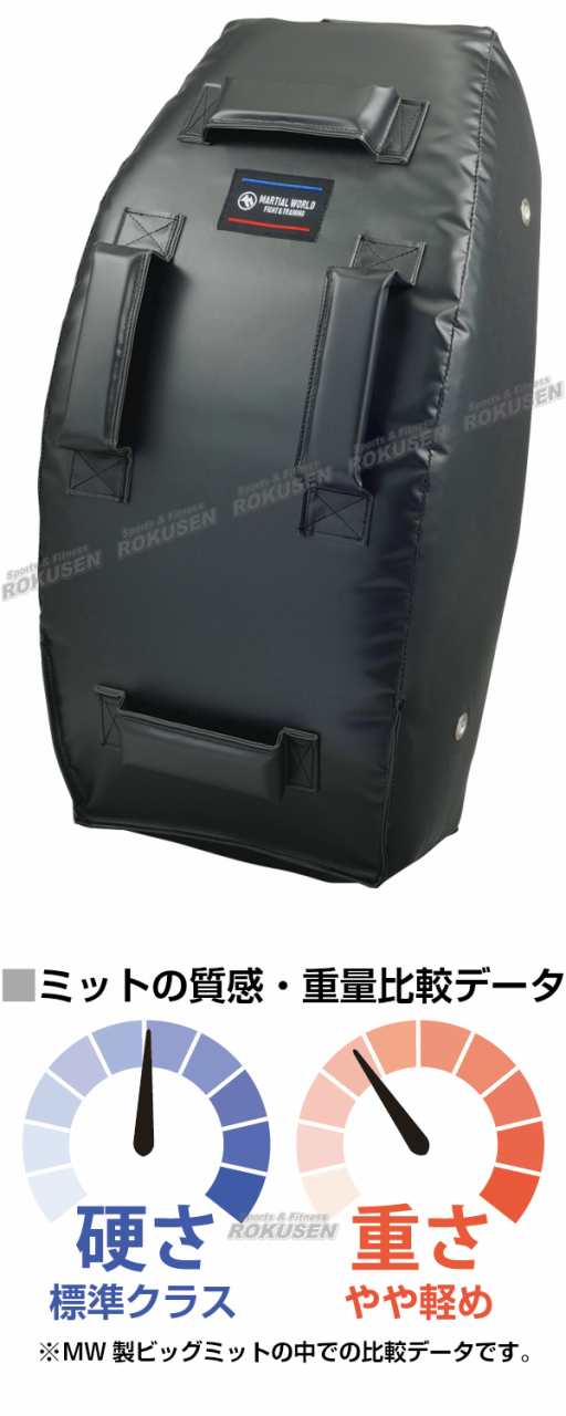 マーシャルワールド 軽量ビッグミット BMAIR キックミット 空手