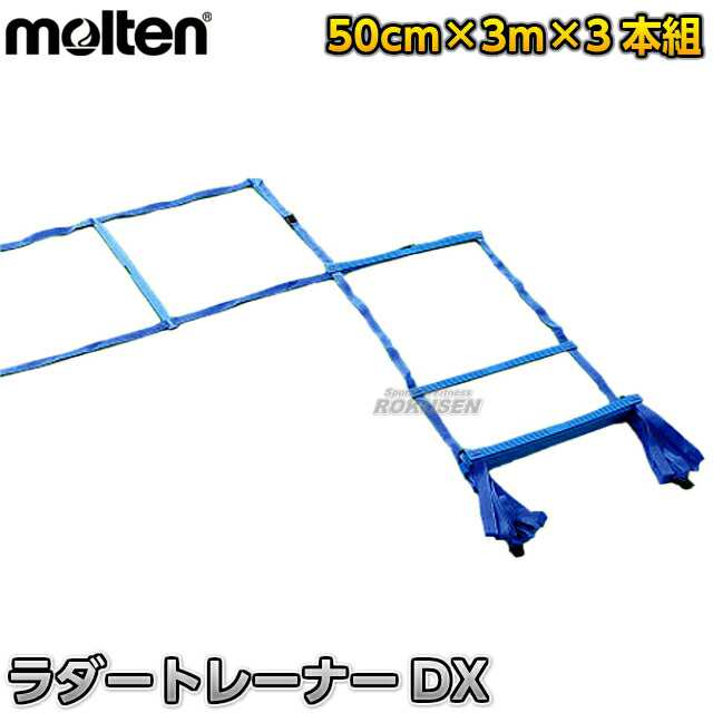 【モルテン・molten トレーニング】 ラダートレーナー　9m　MLDDX 分割式 3m×3本 ラダートレーニング 敏捷性トレーニング