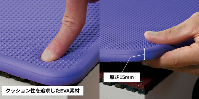 マンドゥカ　ヨガマット 　ビギン　紫　テクスチャー付き よろずやマルシェ本店 | Manduka マンドゥカ Begin ビギン