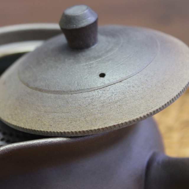 至高急須 大 420cc 絞り出し 陶器 お茶が美味しくなる 洗いやすい 藤総