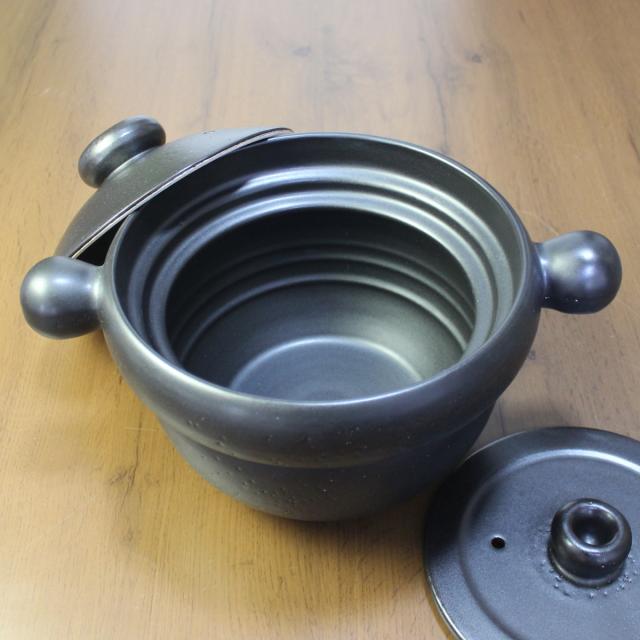 炊飯土鍋 4合 ご飯土鍋 ごはん土鍋 萬古焼 弥生陶園 日本製 火加減いらず 吹きこぼれなし 土鍋 炊飯 ご飯 ごはん 炊飯鍋 ご飯鍋 ごはん鍋_4