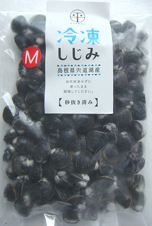 【送料無料】【島根県】【松江市中原町】【平野缶詰】【砂抜き】宍道湖産　朝獲れしじみ（冷凍）５ｋｇ※別途送料、東北500円、北海道100_1