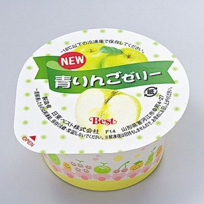 学校給食 日東ベスト 冷凍食品 学校給食 ｎｅｗ青りんごゼリーｘ４０個の通販はau Pay マーケット やまぐち開盛堂