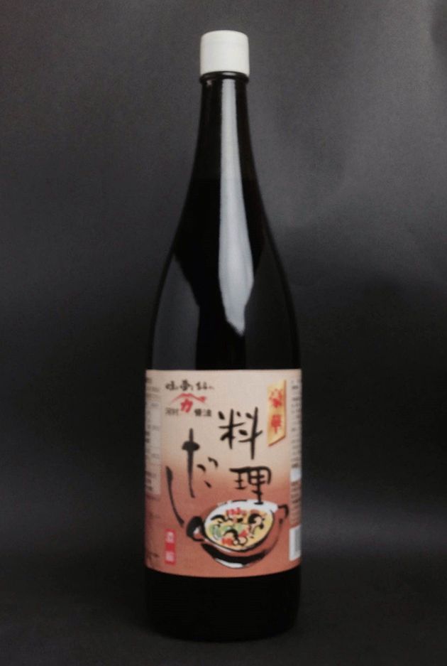 【山口県】【光市浅江】【河村醤油】 一皿分の料理だし1800ＭＬＸ６本