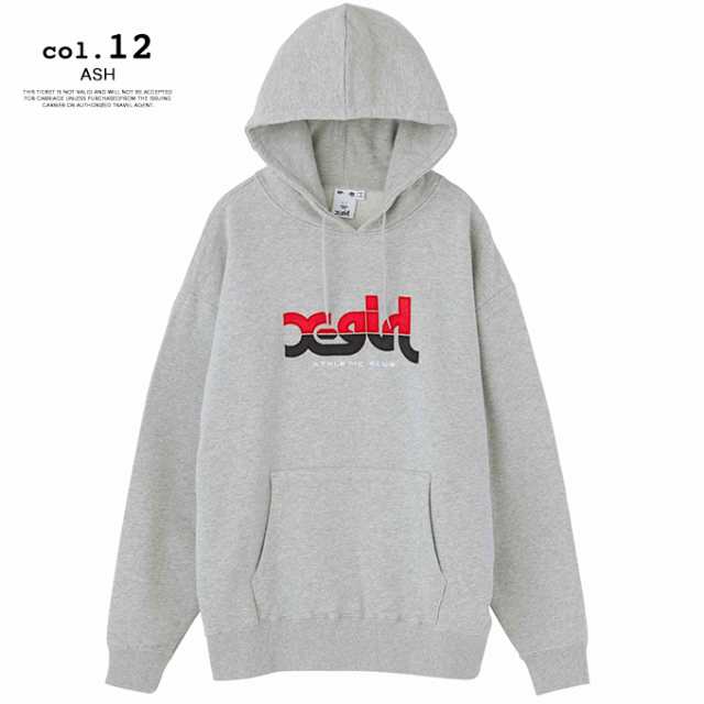 X-girl エックスガール 」 ATHLETIC LOGO SWEAT HOODIE X-girl ...