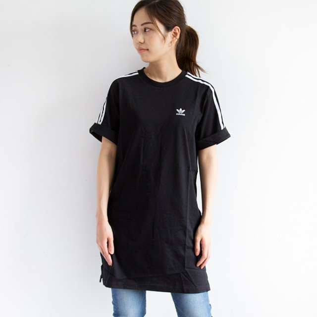 Adidas Originals アディダス オリジナルス ウィメンズ ロールアップ スリーブ Tシャツ ワンピース 半袖 丸首 クルーネッの通販はau Pay マーケット ジーンズステーション Jeans Station