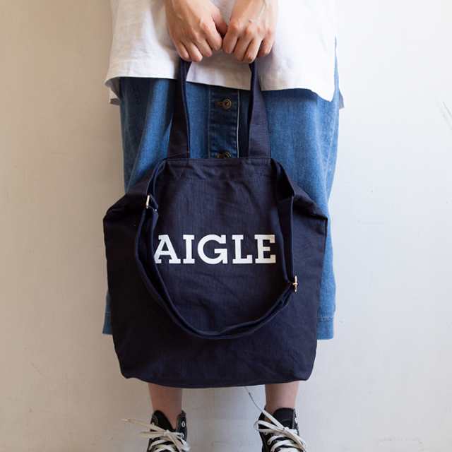 人気のファッションブランド！ AIGLE トートバッグ 2WAY kids-nurie.com