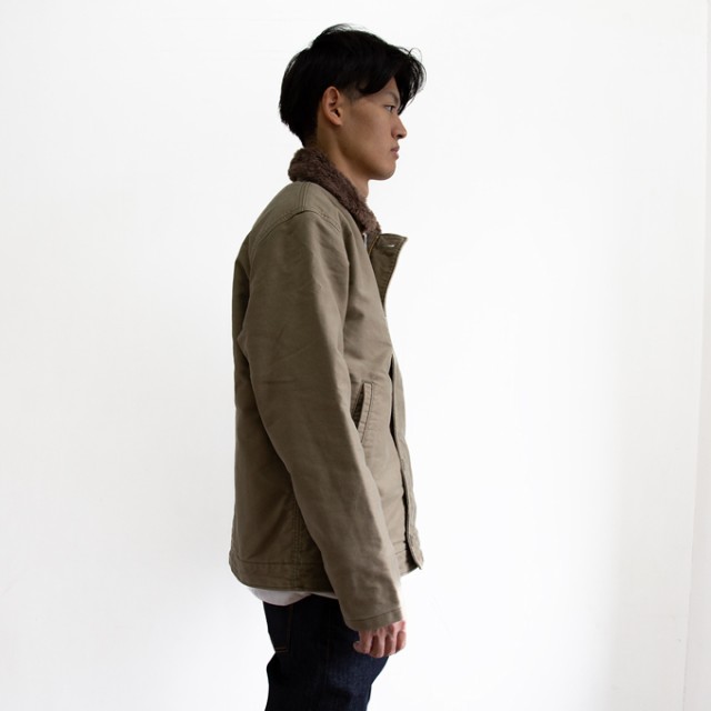 ALPHA INDUSTRIES アルファインダストリーズ 」 N-1 デッキジャケット