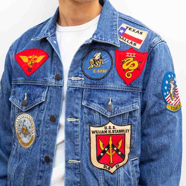 AVIREX アビレックス 】トップガン デニムジャケット TOP GUN DENIM