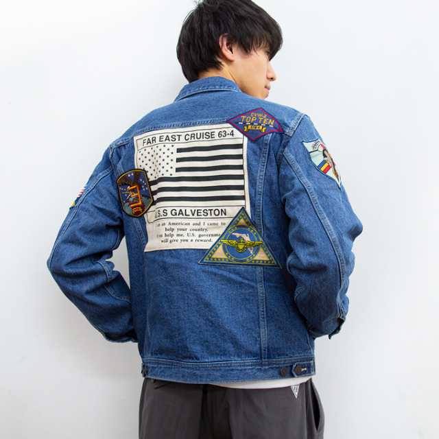 AVIREX アビレックス 】トップガン デニムジャケット TOP GUN DENIM