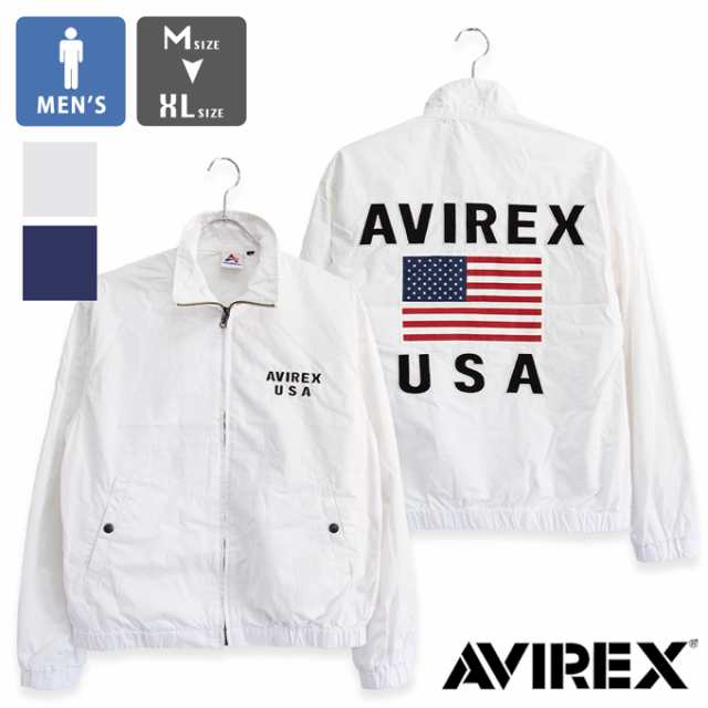 AVIREX アビレックス 」 DRIZZLER JACKET U.S.FLAG ドリズラー