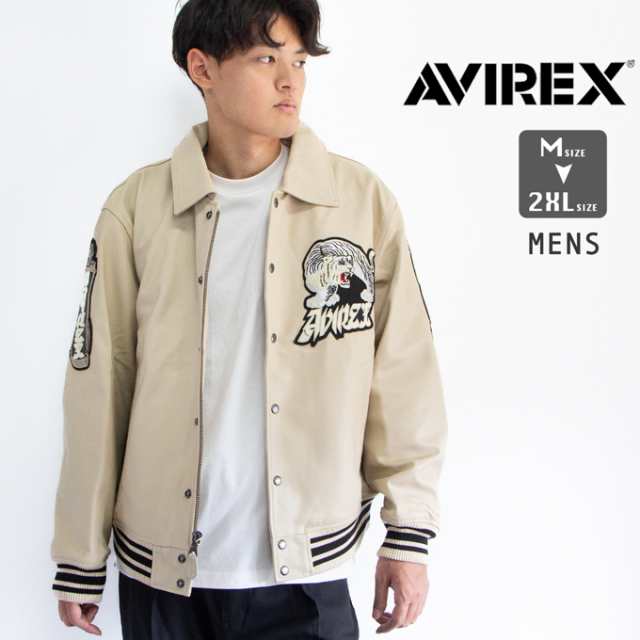 【SALE!!】 AVIREX アビレックス バーシティジャケット タイガー COLLECTION VARSITY JACKET TIGER 7833250077 783-3250077 / アヴィレッ