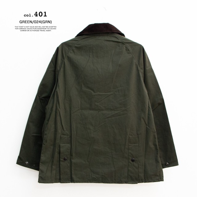 「 Barbour バブアー 」 BEDALE / ビデイル ピーチスキン オーバーサイズフィット コットン ブルゾン 793-3955032 /241MCA0933 / ユニセ