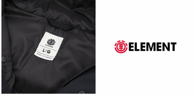 ELEMENT エレメント 」 BIGGIE PUFFY JACKET ジャケット BC022791