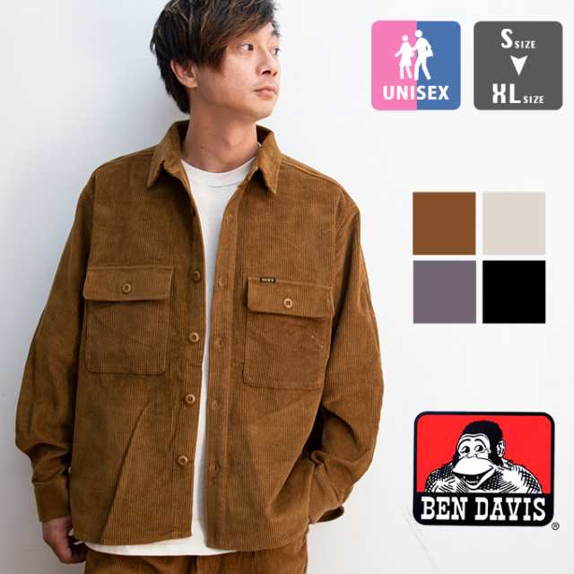 冬SALE!!】【 BEN DAVIS ベンデイビス 】 BIG CORDUROY CPO JACKET