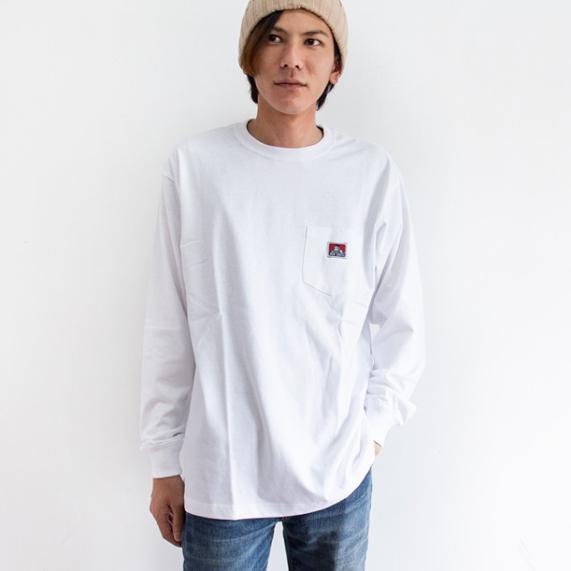 BEN DAVIS ベンデイビス 】 ワンポイントロゴ L/S ポケットTシャツ 01780027 C-1780027 / トップス 長袖 ロングスリーブTシャツ  ロンTの通販はau PAY マーケット - JEANS STATION au PAY マーケット店