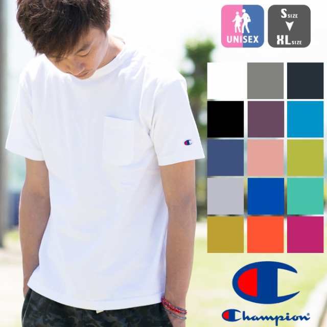 Champion チャンピオン】 T1011 ポケット付き ヘビーウエイト