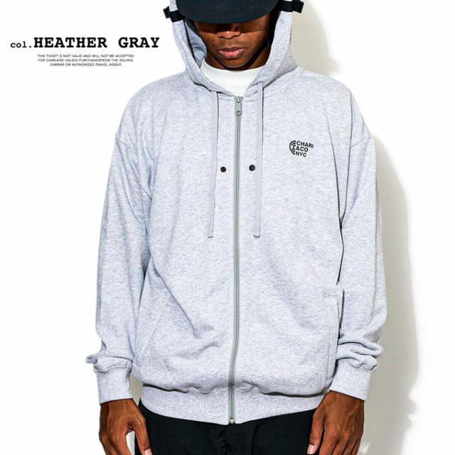 CHARI & CO チャリアンドコー 」 パーカー スウェット ジップアップ