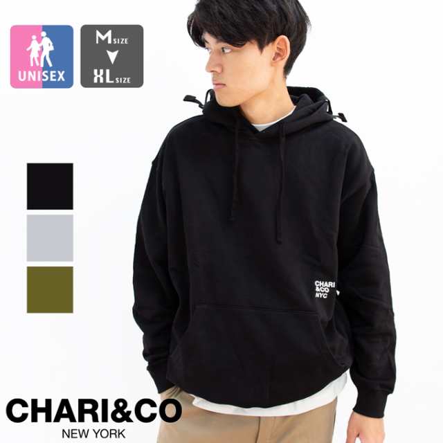 「 CHARI & CO チャリアンドコー 」】 MODERN LOGO HOODIE SWEATS モダン ロゴ フーディ スウェット CAC-01-2310-03 / CAC01231003 / ス