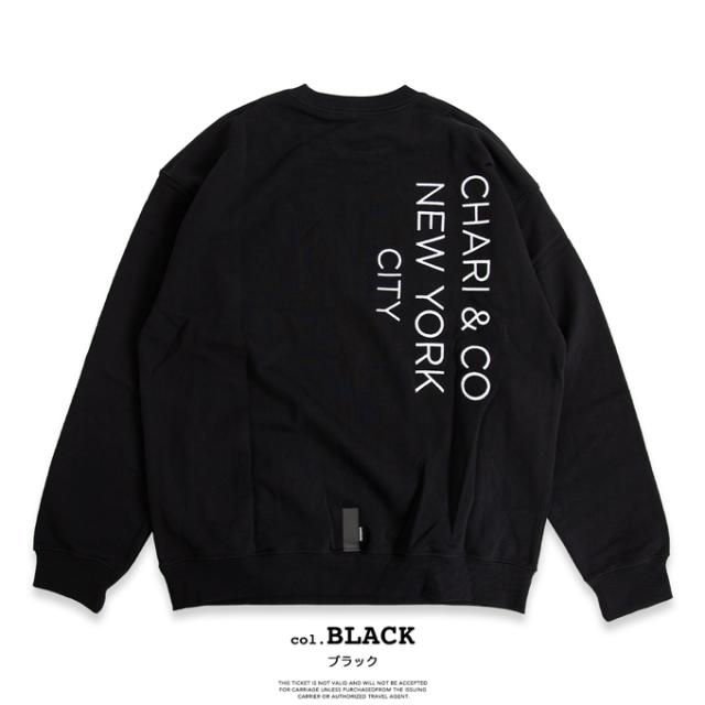 CHARI & CO チャリアンドコー 」 GOTHAM EMBROIDERY CREWNECK SWEATS