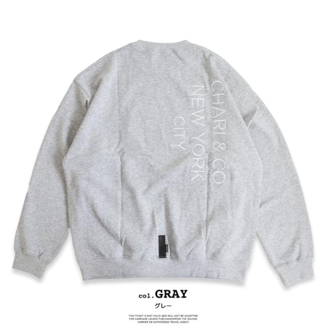 CHARI & CO チャリアンドコー 」 GOTHAM EMBROIDERY CREWNECK SWEATS